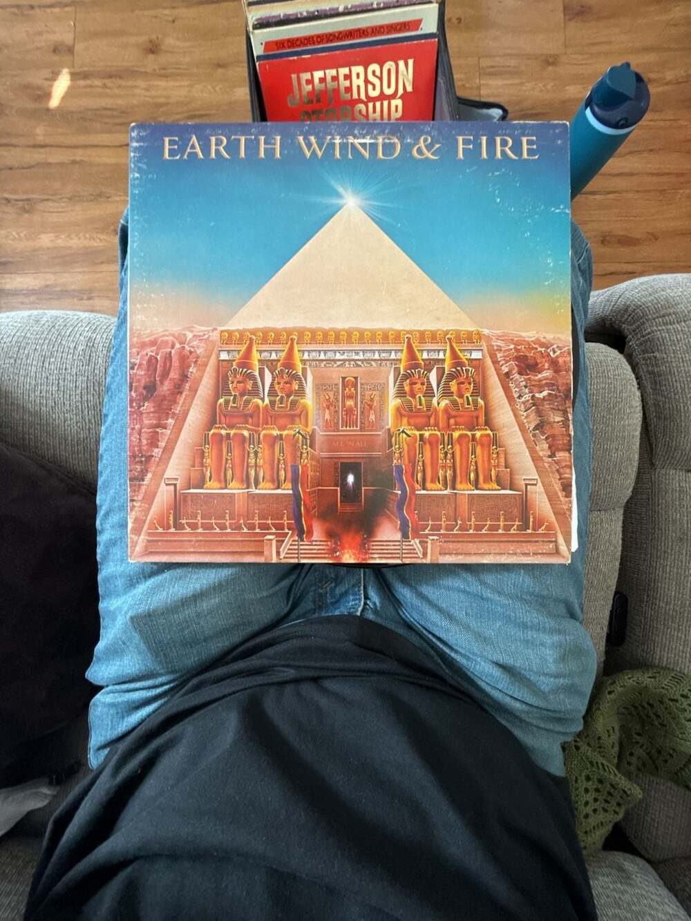 VG+/VG:Earth Wind & Fire All 'N All Vinyl LP Record Album
